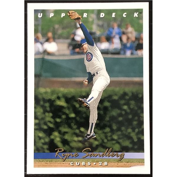1993 UPPER DECK RYNE SANDBERG (HOF)