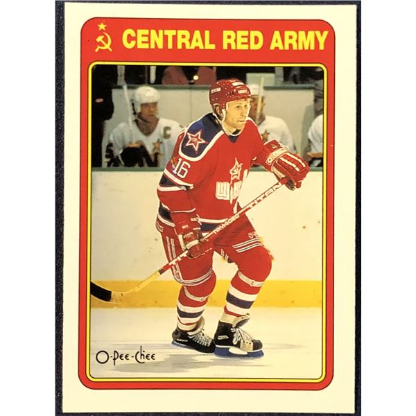 1990-91 O-PEE-CHEE NHL VLADIMIR KONSTANTINOV ROOKIE CARD