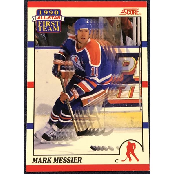 1990-91 SCORE NHL MARK MESSIER (HOF)