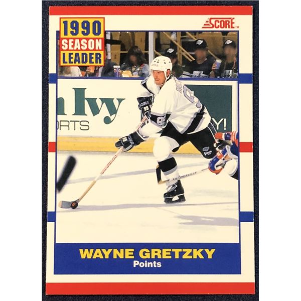 1990-91 SCORE NHL WAYNE GRETZKY (HOF)