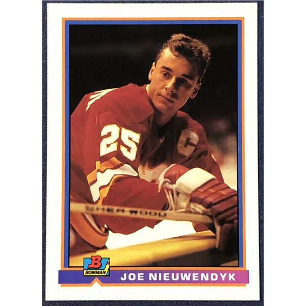 1991-92 BOWMAN NHL JOE NIEUWENDYK (HOF)