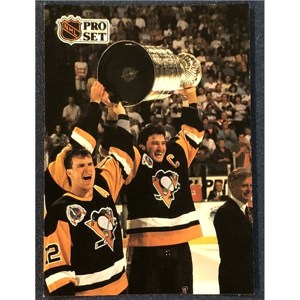 1991-92 PRO SET NHL MARIO LEMIEUX (HOF)