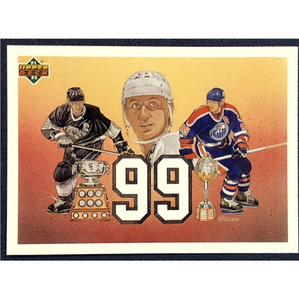 1991-92 UPPER DECK NHL WAYNE GRETZKY (HOF)