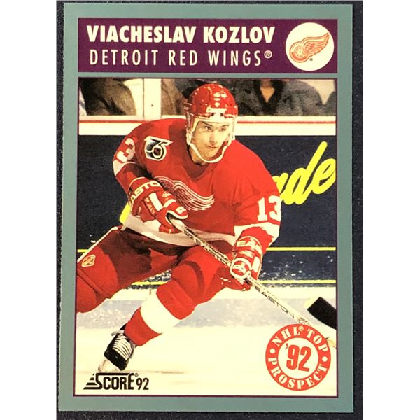 1992-93 SCORE NHL SLAVA KOZLOV ROOKIE CARD