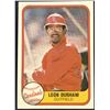 Image 1 : 1981 FLEER LEON DURHAM ROOKIE CARD