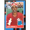 Image 1 : 1988 DONRUSS  LANCE JOHNSON ROOKIE CARD