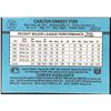 Image 2 : 1988 DONRUSS CARLTON FISK (HOF)