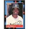 Image 1 : 1988 DONRUSS LUIS POLONIA ROOKIE CARD