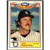 Image 1 : 1988 TOPPS BASEBALL CATFISH HUNTER (HOF)