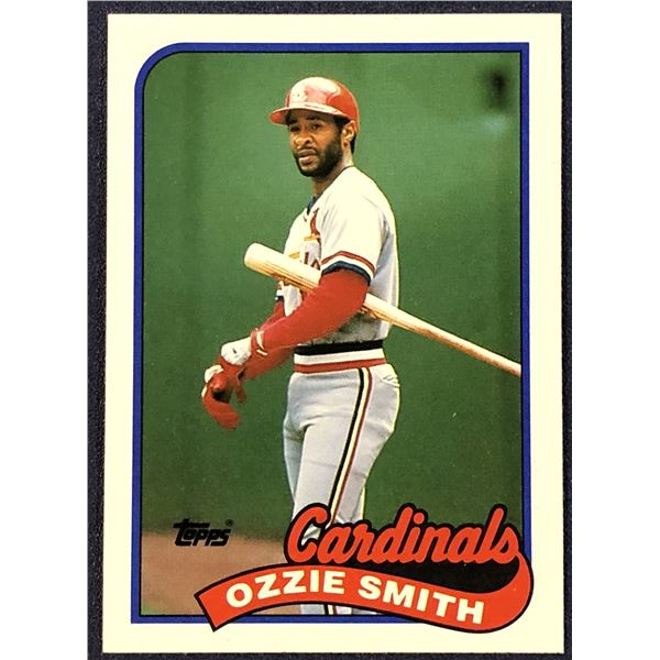 1989 TOPPS BASEBALL OZZIE SMITH (HOF)