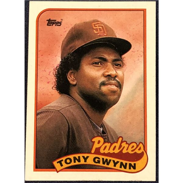 1989 TOPPS BASEBALL TONY GWYNN (HOF)