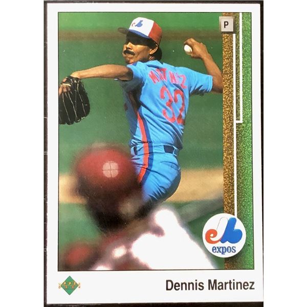 1989 UPPER DECK DENNIS MARTINEZ