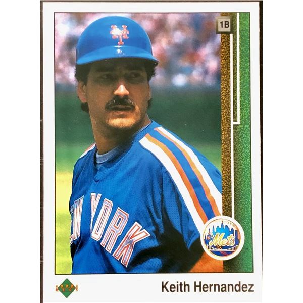 1989 UPPER DECK KEITH HERNANDEZ