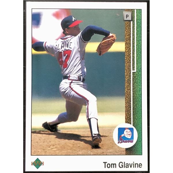 1989 UPPER DECK TOM GLAVINE (HOF)