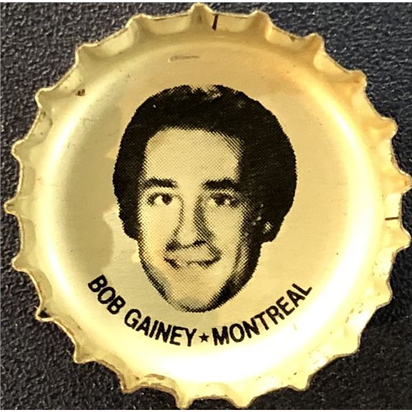 1980-81 PEPSI NHL BOTTLE CAPS - BOB GAINEY (HOF)