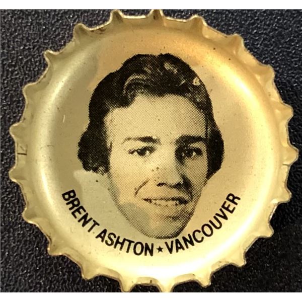 1980-81 PEPSI NHL BOTTLE CAPS - BRENT ASHTON
