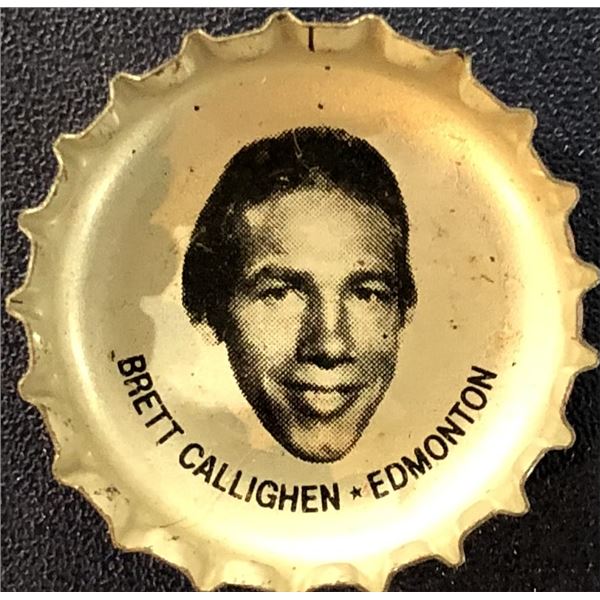 1980-81 PEPSI NHL BOTTLE CAPS - BRETT CALLIGHEN