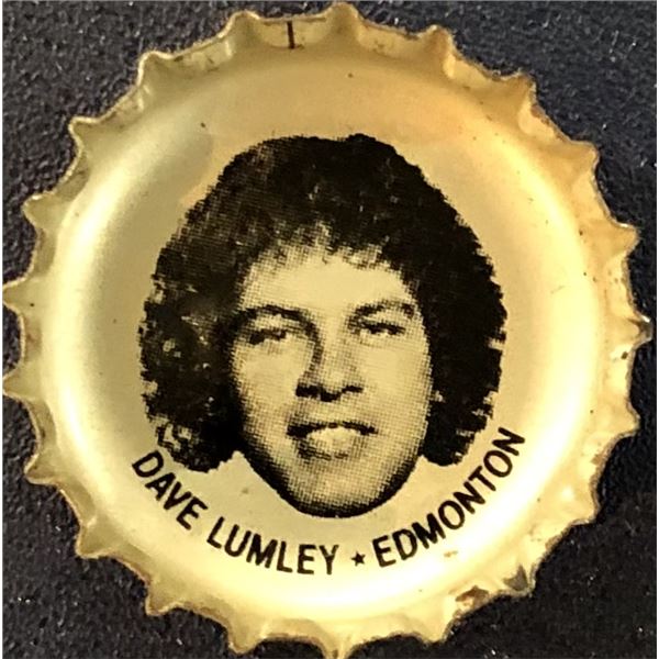 1980-81 PEPSI NHL BOTTLE CAPS - DAVE LUMLEY