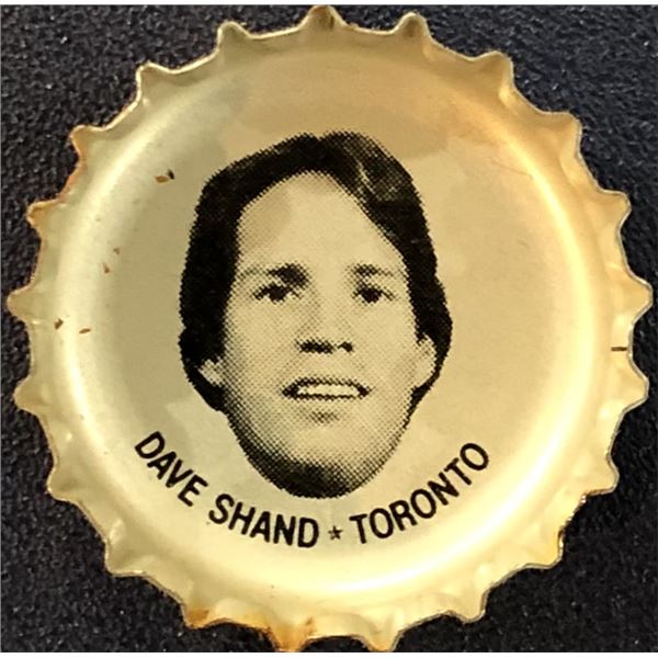 1980-81 PEPSI NHL BOTTLE CAPS - DAVE SHAND