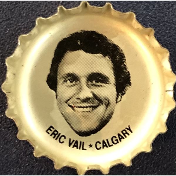 1980-81 PEPSI NHL BOTTLE CAPS - ERIC VAIL