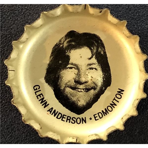 1980-81 PEPSI NHL BOTTLE CAPS - GLENN ANDERSON (HOF)