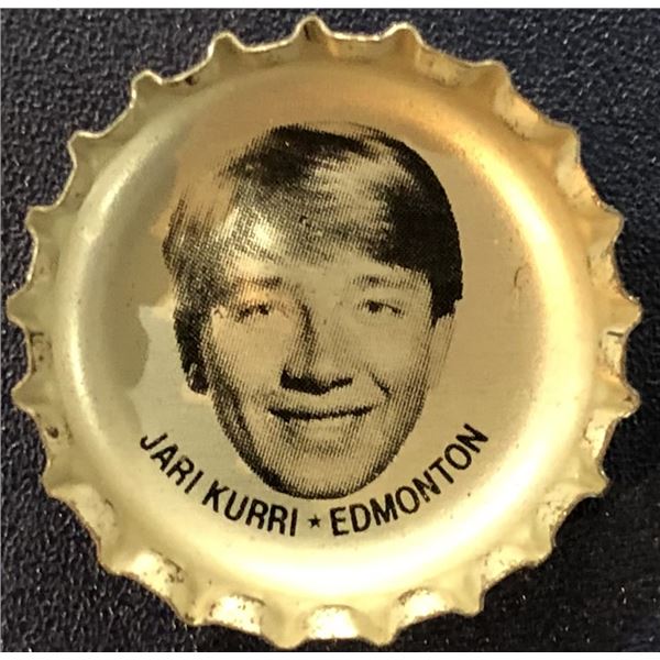 1980-81 PEPSI NHL BOTTLE CAPS - JARI KURRI (HOF)