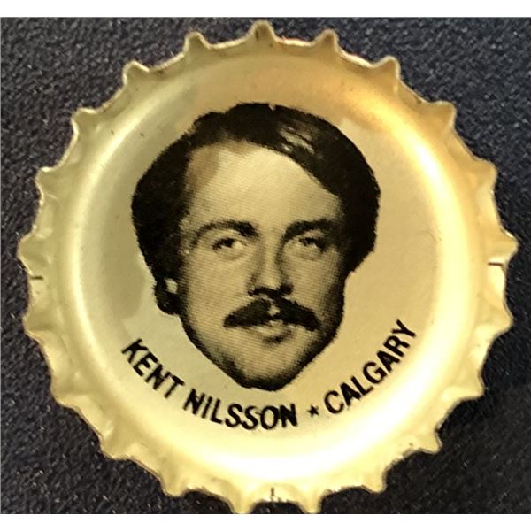 1980-81 PEPSI NHL BOTTLE CAPS - KENT NILSSON