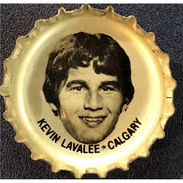 1980-81 PEPSI NHL BOTTLE CAPS - KEVIN LAVALEE