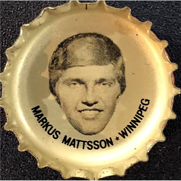 1980-81 PEPSI NHL BOTTLE CAPS - MARKUS MATTSSON
