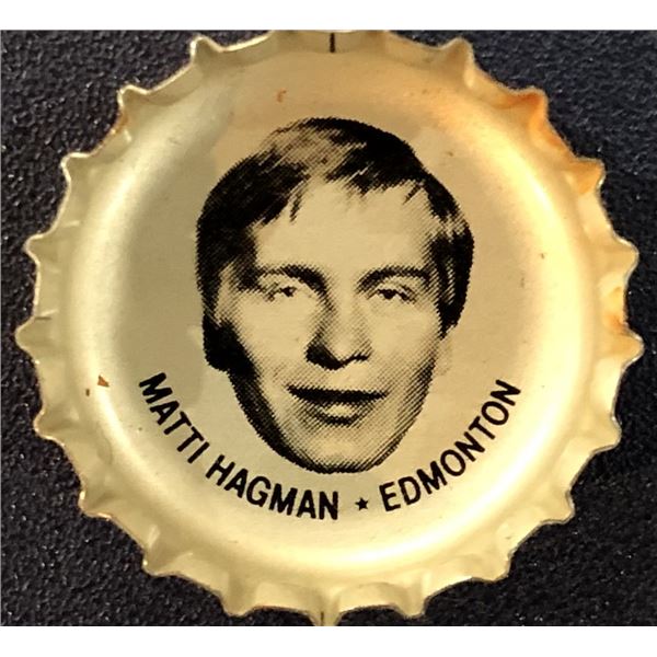 1980-81 PEPSI NHL BOTTLE CAPS - MATTI HAGMAN