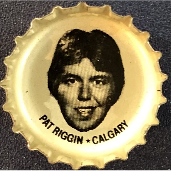 1980-81 PEPSI NHL BOTTLE CAPS - PAT RIGGIN