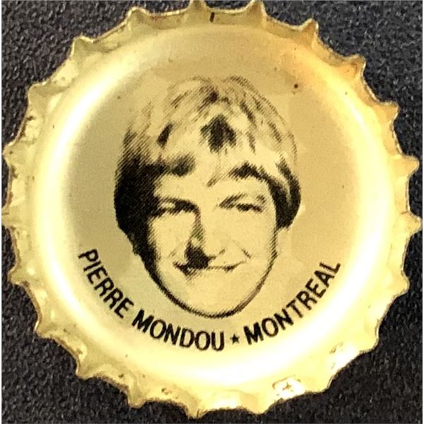 1980-81 PEPSI NHL BOTTLE CAPS - PIERRE MONDOU