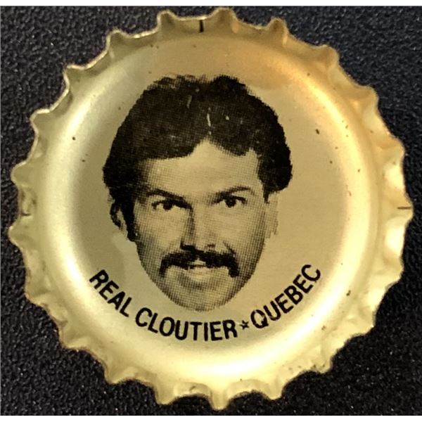 1980-81 PEPSI NHL BOTTLE CAPS - REAL CLOUTIER