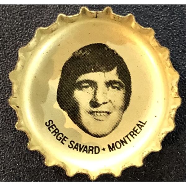 1980-81 PEPSI NHL BOTTLE CAPS - SERGE SAVARD (HOF)