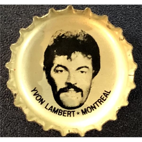 1980-81 PEPSI NHL BOTTLE CAPS - YVON LAMBERT