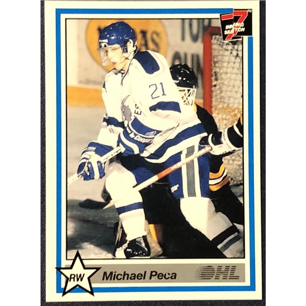 1990-91 7th INNING SKETCH MIKE PECA