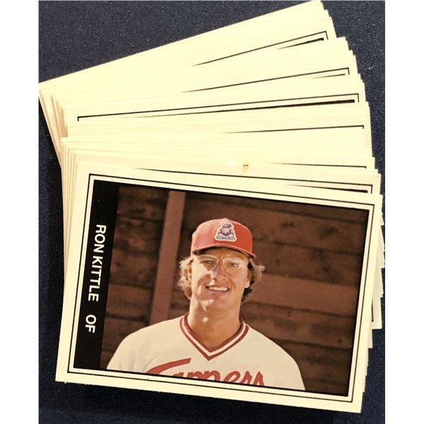 1982 TCMA MiLB EDMONTON TRAPPERS TEAM SET - RON KITTLE
