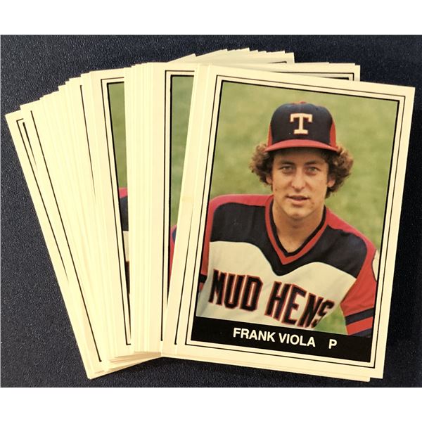 1982 TCMA MiLB TOLEDO MUD HENS TEAM SET - FRANK VIOLA