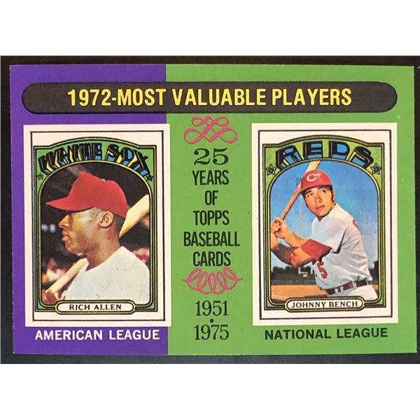 1975 TOPPS MINI  JOHNNY BENCH (HOF)