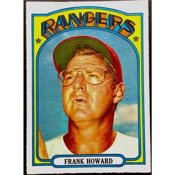 1972 O-PEE-CHEE FRANK HOWARD (HOF)