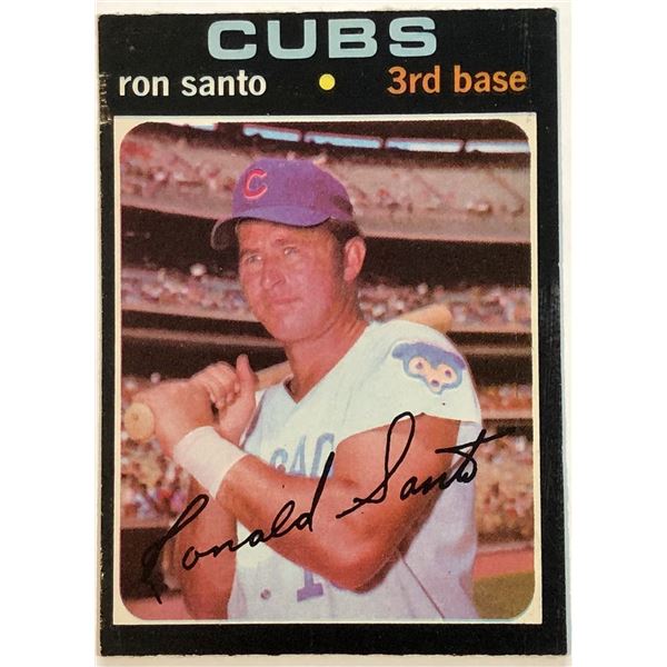 1971 O-PEE-CHEE RON SANTO (HOF)
