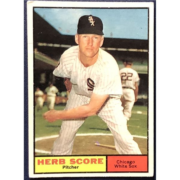 1961 TOPPS HERB SCORE