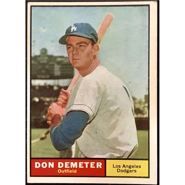 1961 TOPPS DON DEMETER