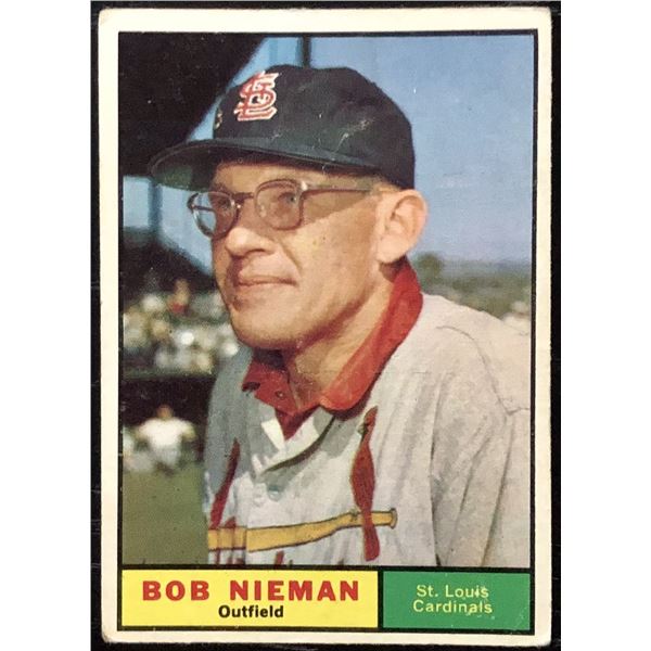 1961 TOPPS BOB NIEMAN