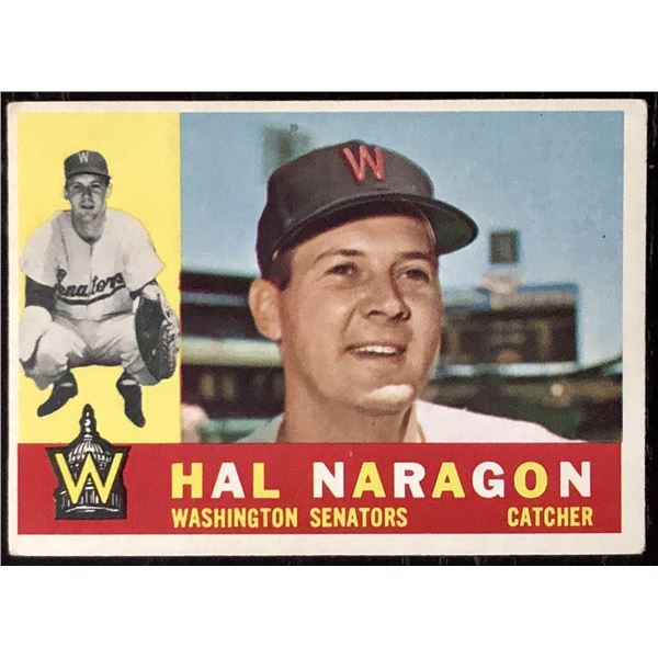 1960 TOPPS HAL NARAGON
