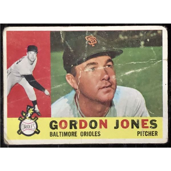 1960 TOPPS GORDON JONES