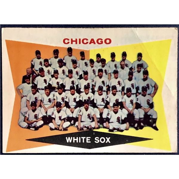 1960 TOPPS CHICAGO WHITE SOX