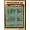 Image 2 : 1977-78 TOPPS NHL MINNESOTA NORTH STARS