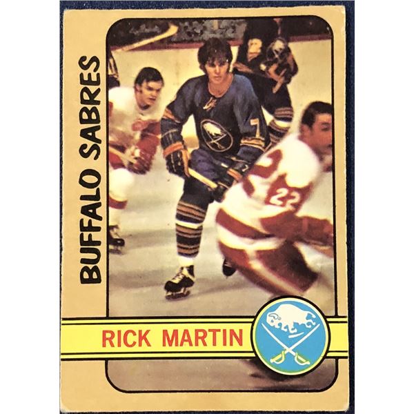 1972-73 O-PEE-CHEE NHL RICK MARTIN (HOF)