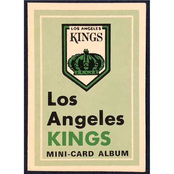 1969-70 O-PEE-CHEE NHL MINI-CARD ALBUM - LOS ANGELES KINGS